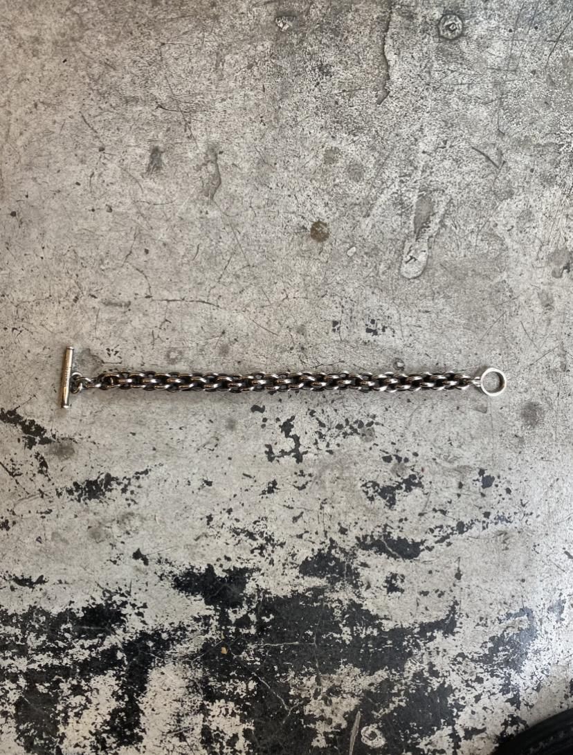 【MEDIUM CAGE LINK BRACELET】 - Time is on