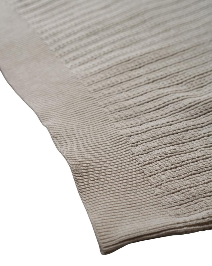Time is on 【COTTON MESH CREW KNIT】 0