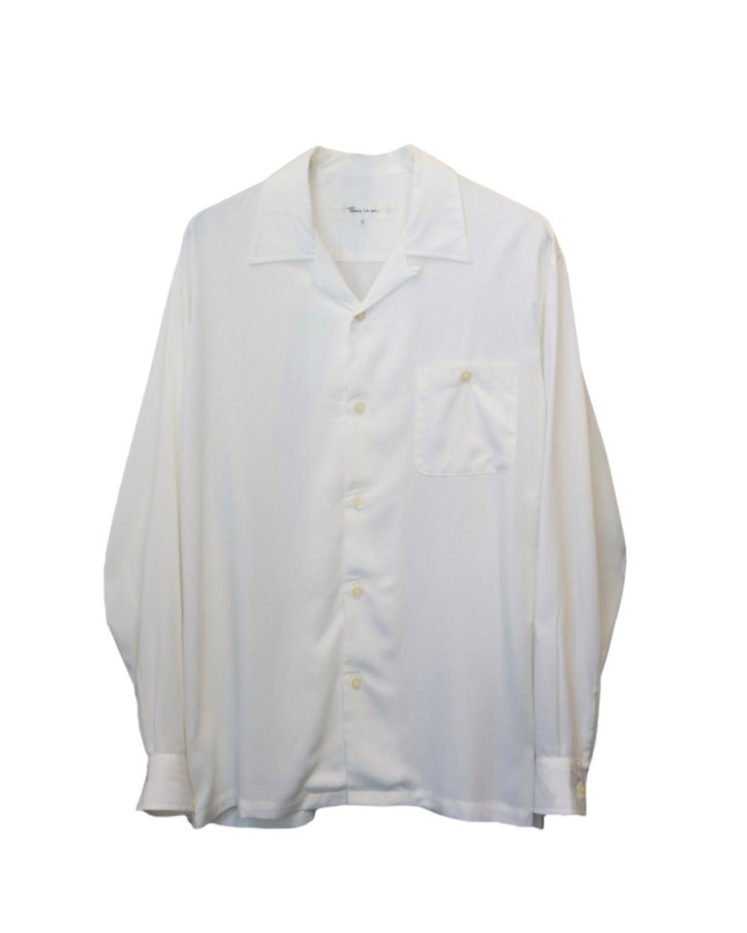 <img class='new_mark_img1' src='https://img.shop-pro.jp/img/new/icons1.gif' style='border:none;display:inline;margin:0px;padding:0px;width:auto;' />RAYON OPEN COLLAR SHIRT(GRIN FIL)
