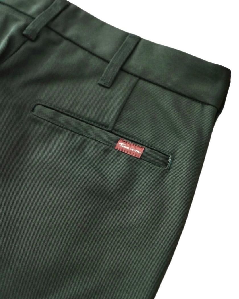 T/C PRESSED TROUSER】 Time is on