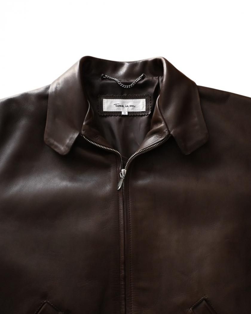 ZIAS LEATHER JACKET】cow leather - Time is on ZIAS LEATHER JACKET】cow leather - Time is on