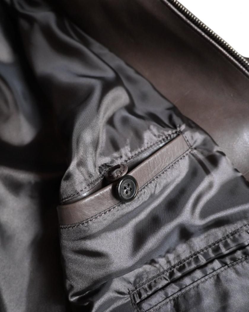 ZIAS LEATHER JACKET】cow leather - Time is on ZIAS LEATHER JACKET】cow leather - Time is on