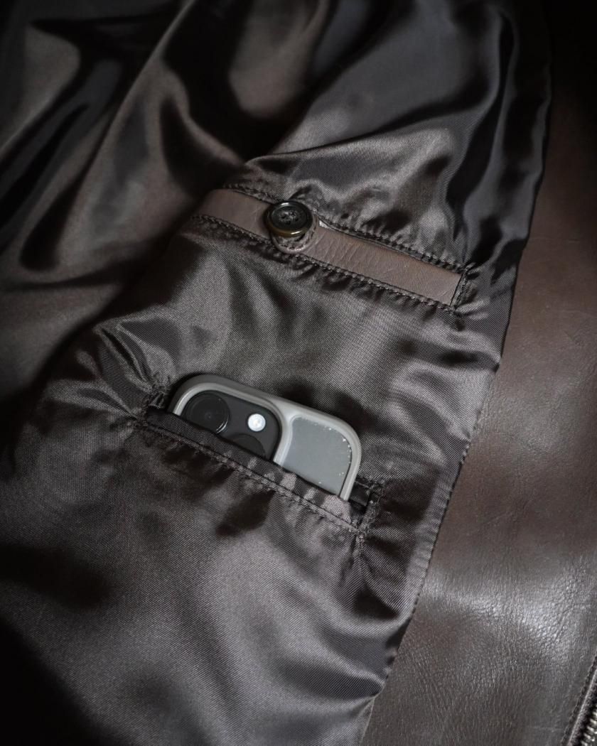ZIAS LEATHER JACKET】cow leather - Time is on ZIAS LEATHER JACKET】cow leather - Time is on