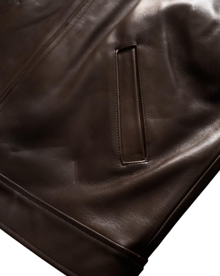 ZIAS LEATHER JACKET】cow leather - Time is on ZIAS LEATHER JACKET】cow leather - Time is on