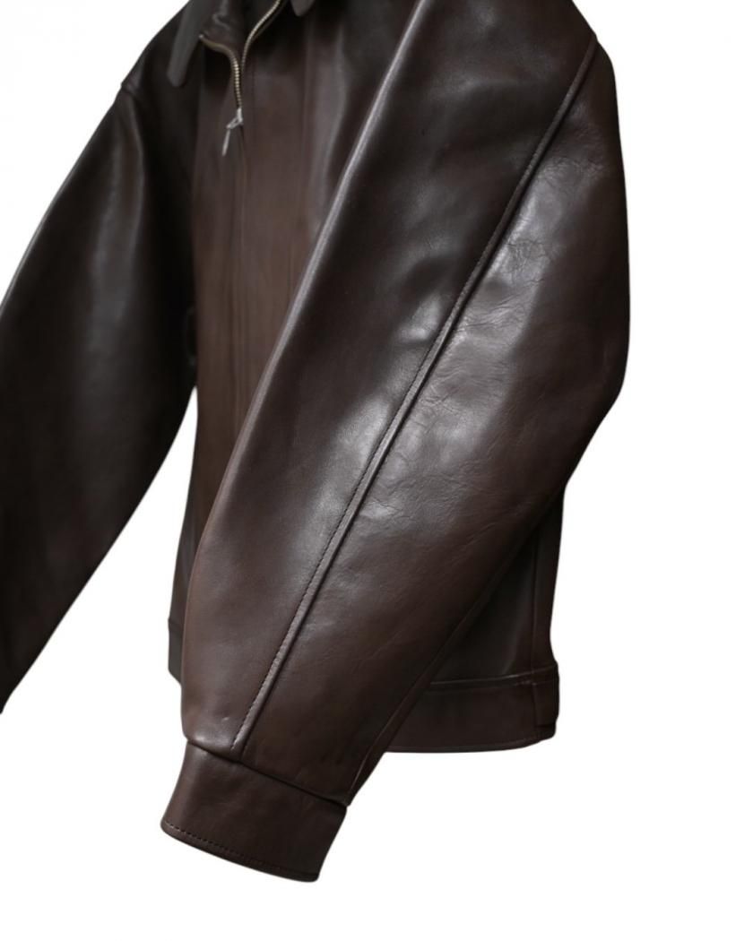ZIAS LEATHER JACKET】cow leather - Time is on ZIAS LEATHER JACKET】cow leather - Time is on