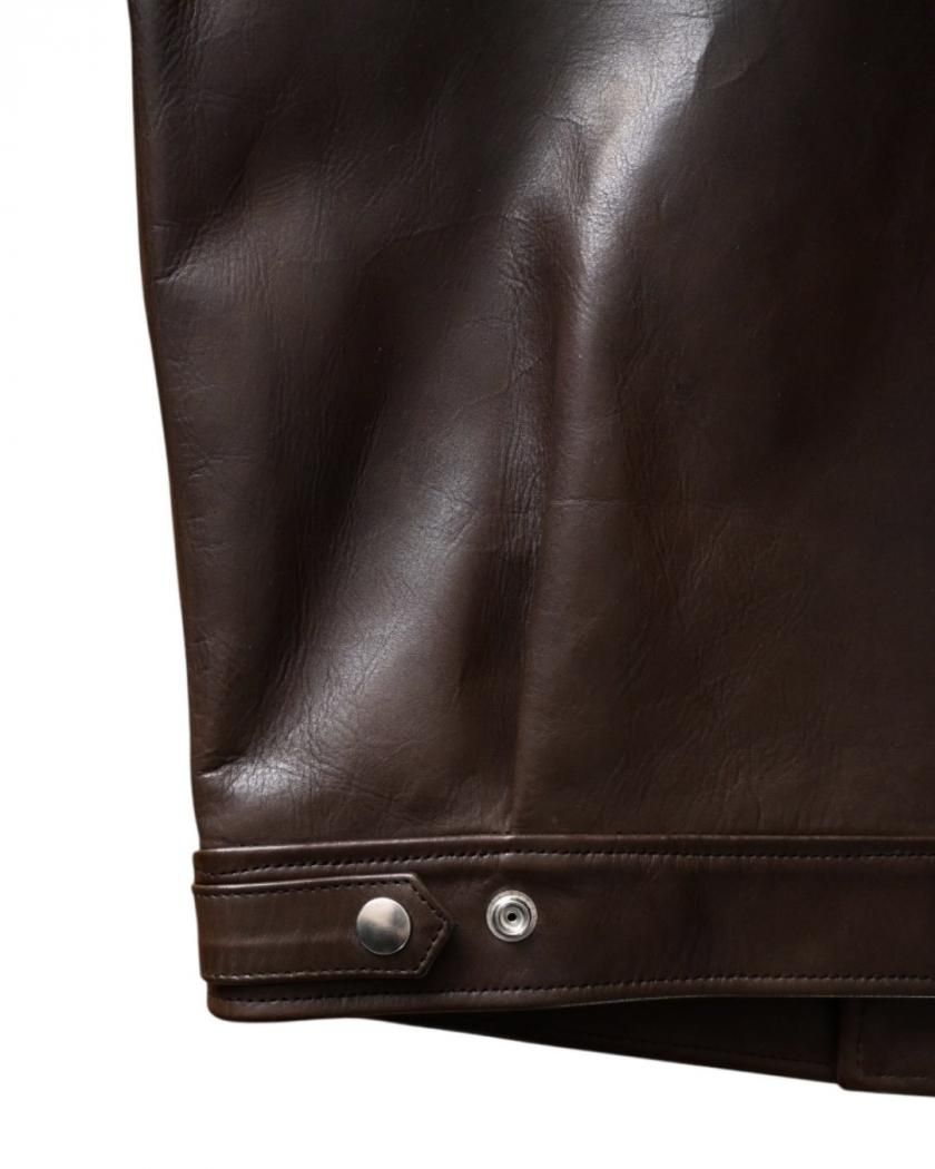 ZIAS LEATHER JACKET】cow leather - Time is on ZIAS LEATHER JACKET】cow leather - Time is on