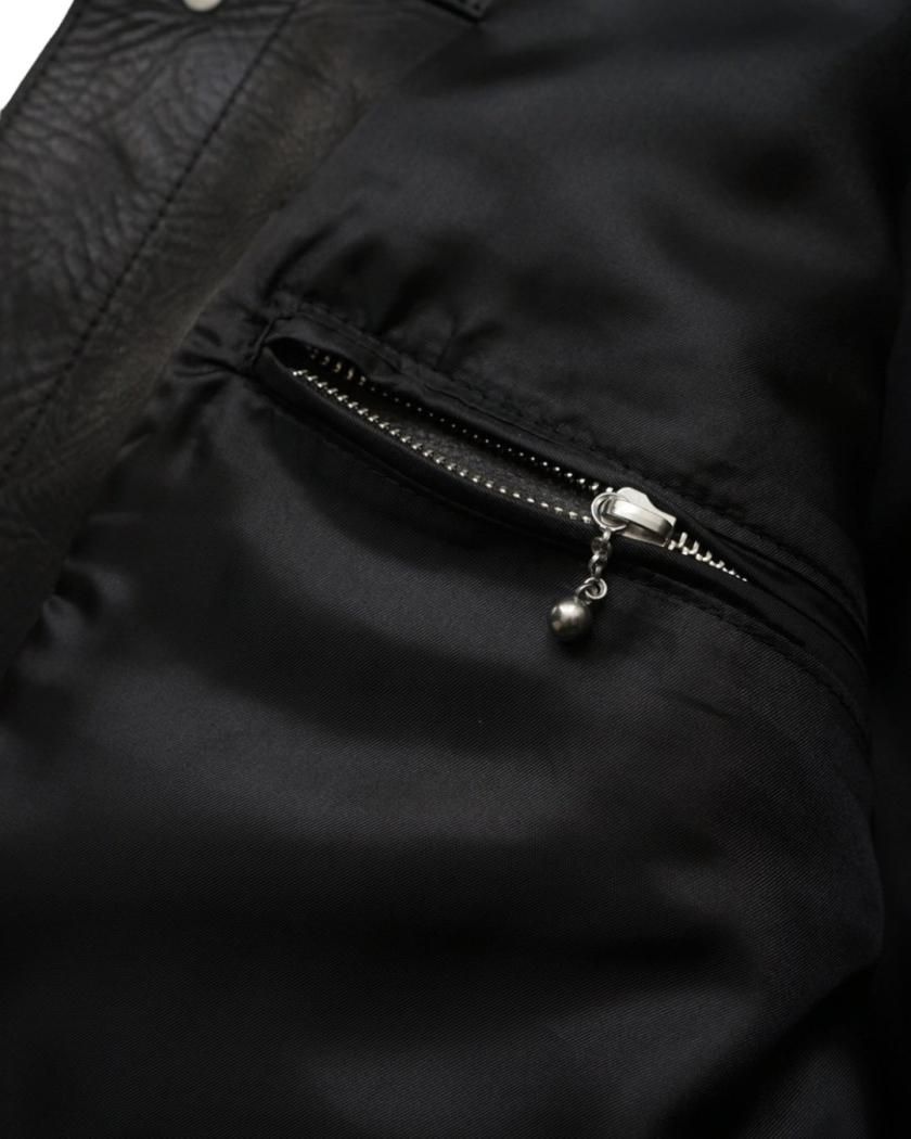 NEW)LEATHER TRUCKER JACKET】cow leather - Time is on