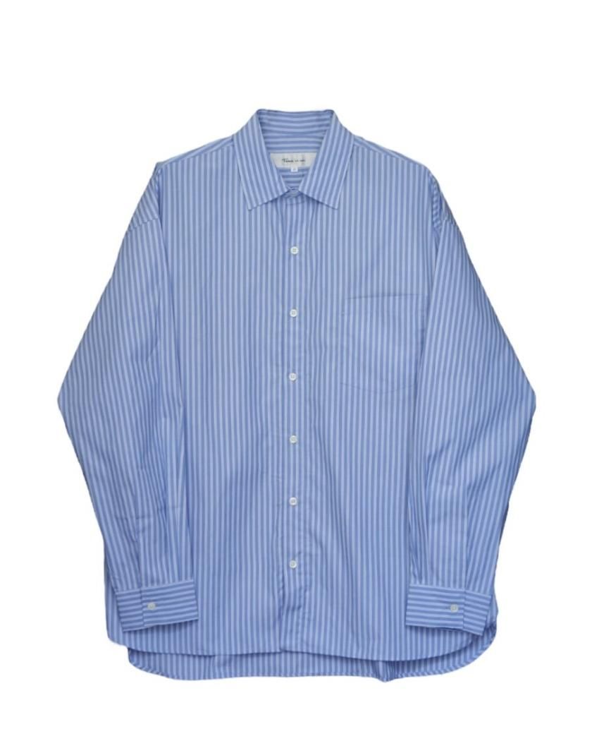 (NEW) BOX OVER SHIRT-STRIPE-