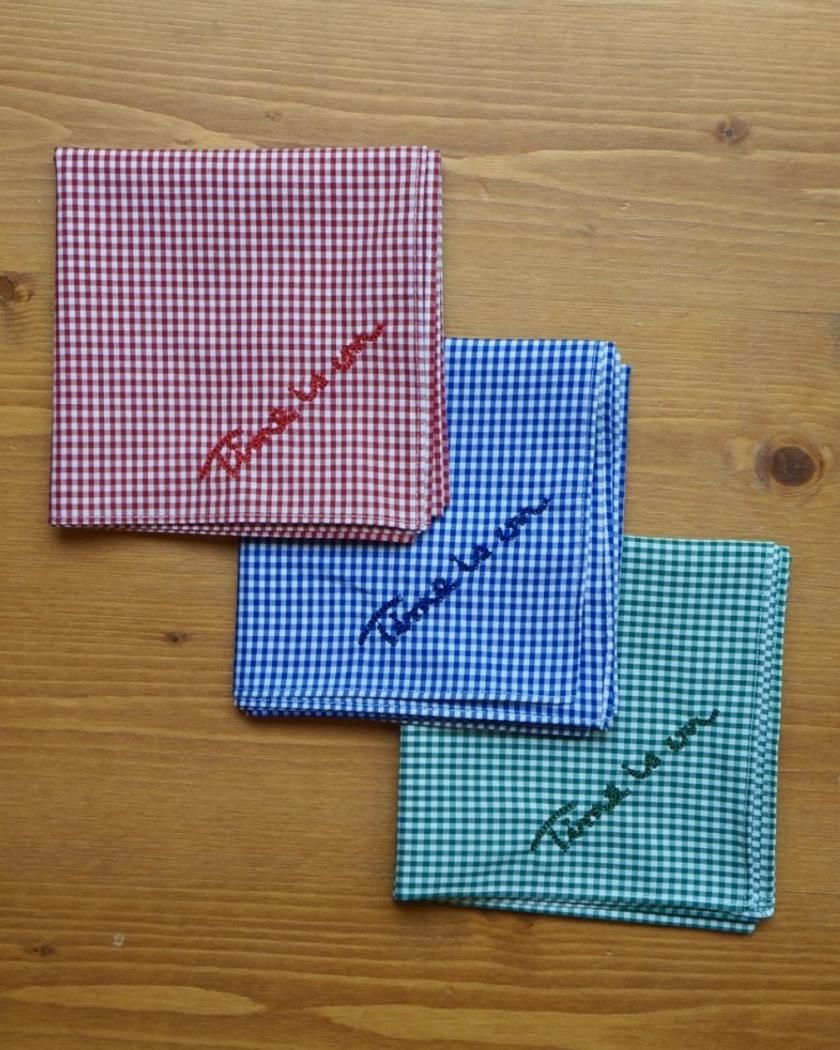 GINGHAM HANDKERCHIEF
