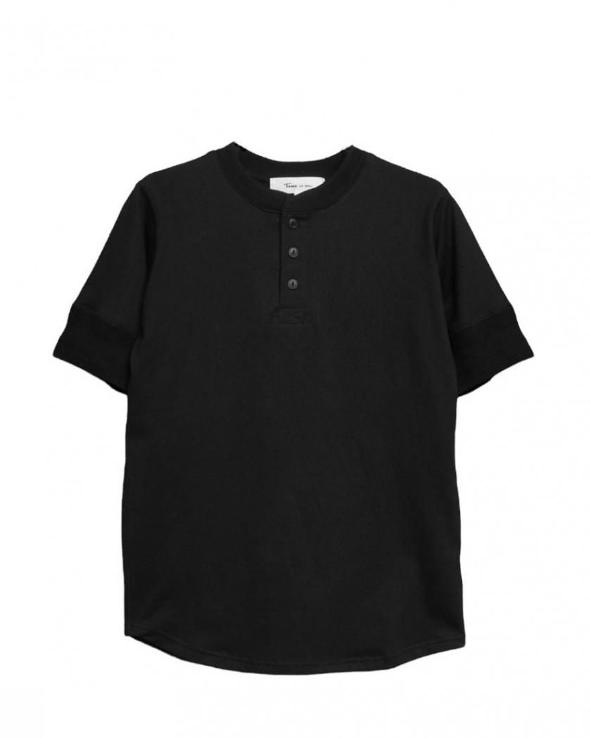 HIGH DENSITY 3B HENLEY NECK S/S