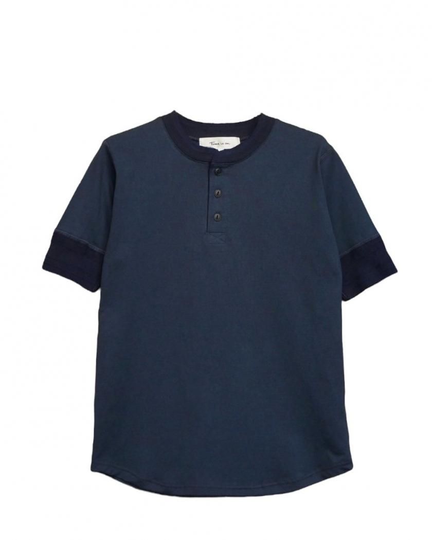 HIGH DENSITY 3B HENLEY NECK S/S