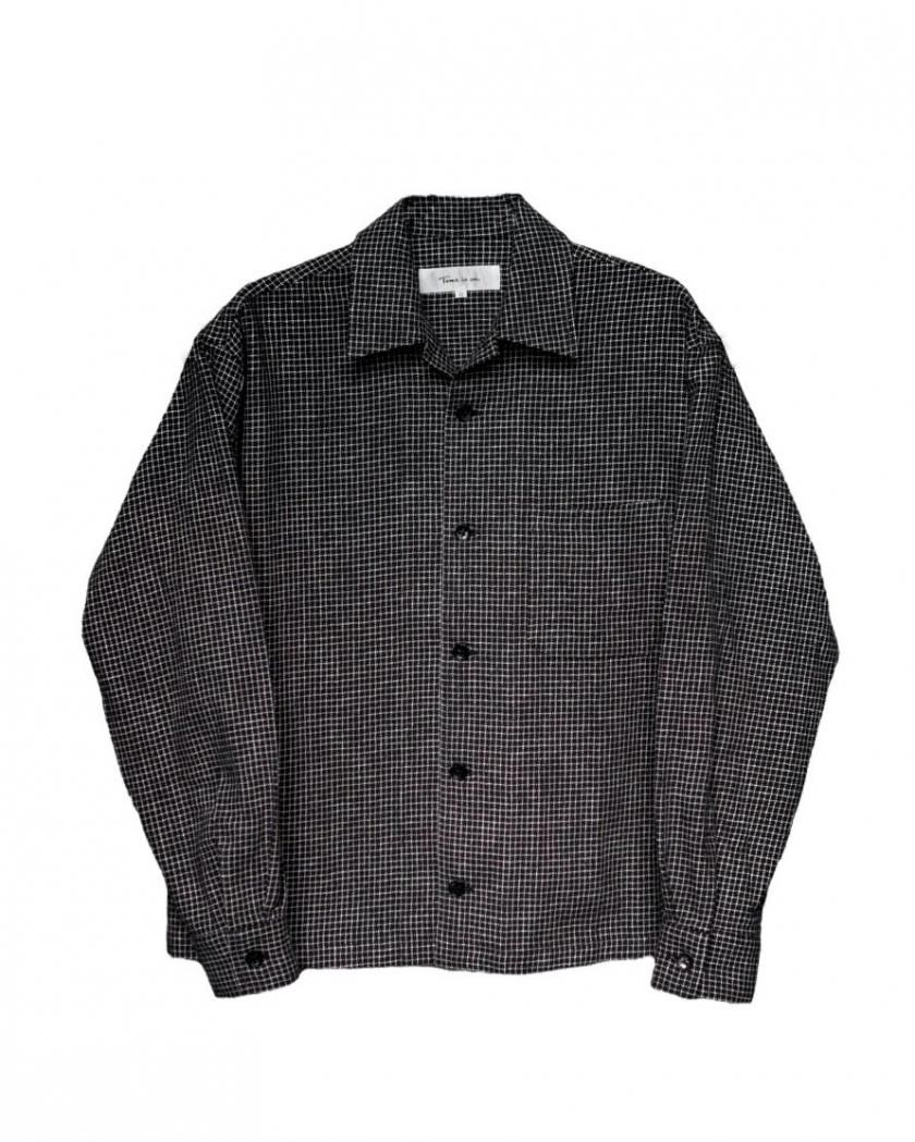 CROPPED SHRITS - graph plaid - サイズ０ s-l1200.jpg