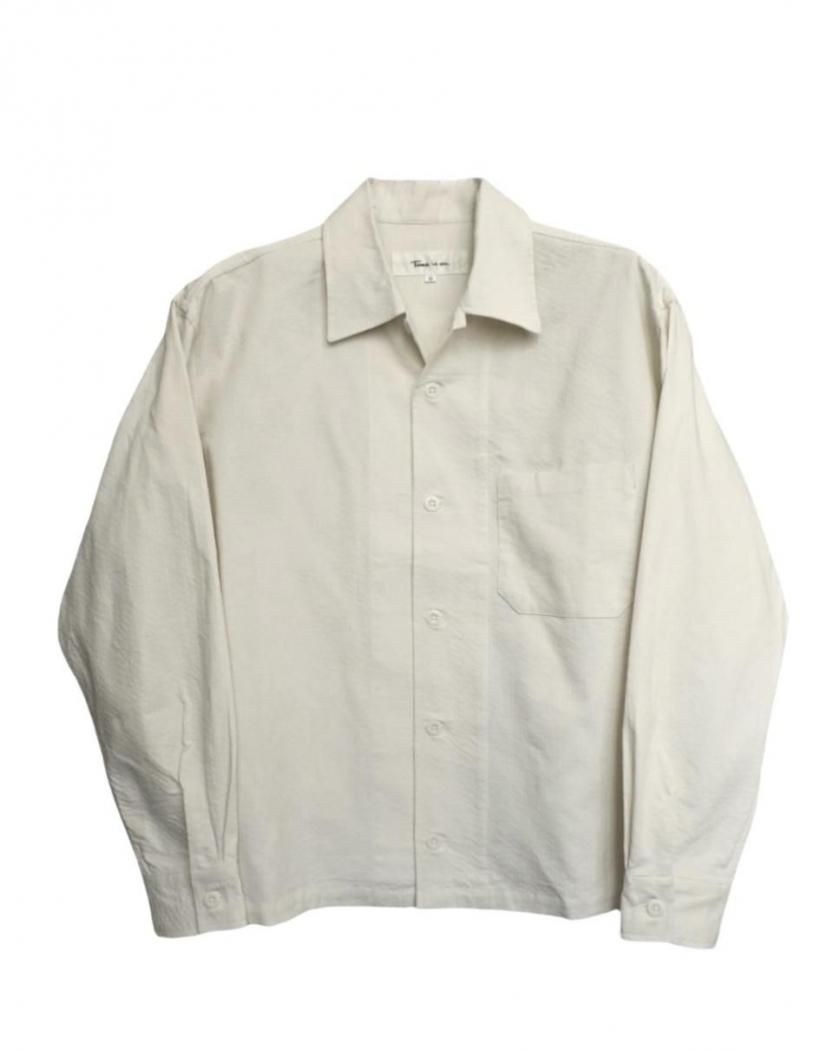 CROPPED RIPPLE CORDUROY SHIRT