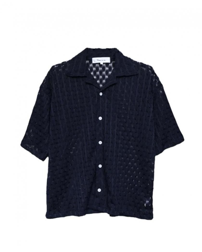BALFAS LACE O/C SHIRT(CROPPED)