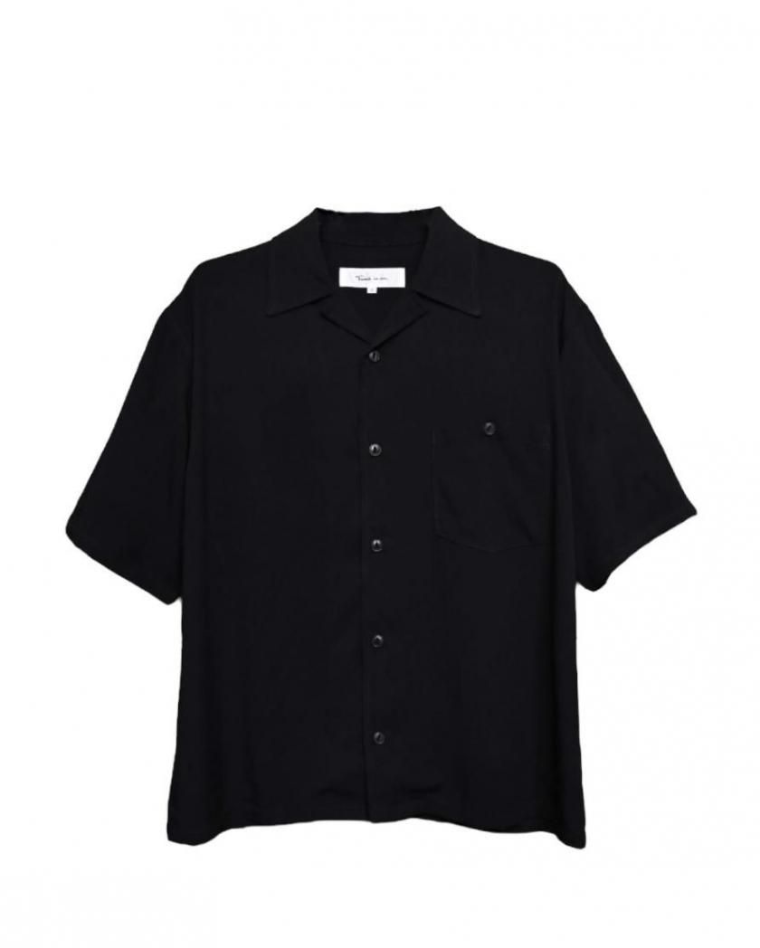 <img class='new_mark_img1' src='https://img.shop-pro.jp/img/new/icons1.gif' style='border:none;display:inline;margin:0px;padding:0px;width:auto;' />RAYON OPEN COLLAR SHIRT S/S(GRIN FIL)(CROPPED)