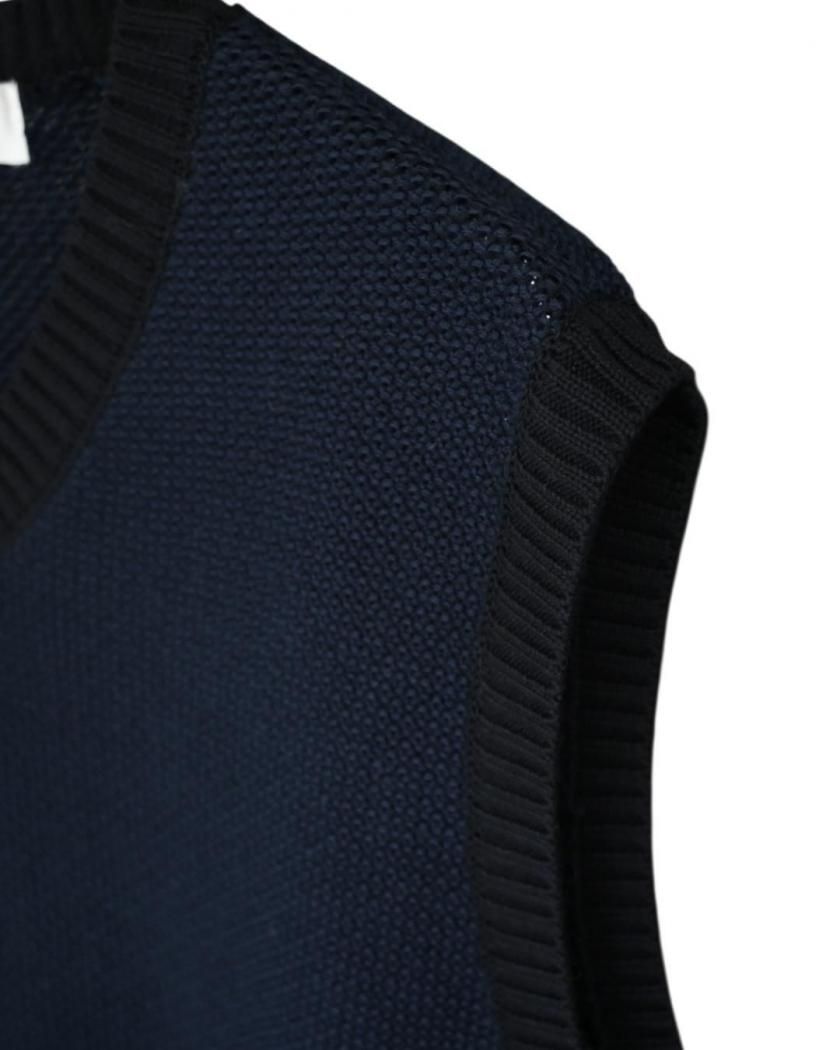 COTTON KNIT VEST (mixed)】 - Time is on