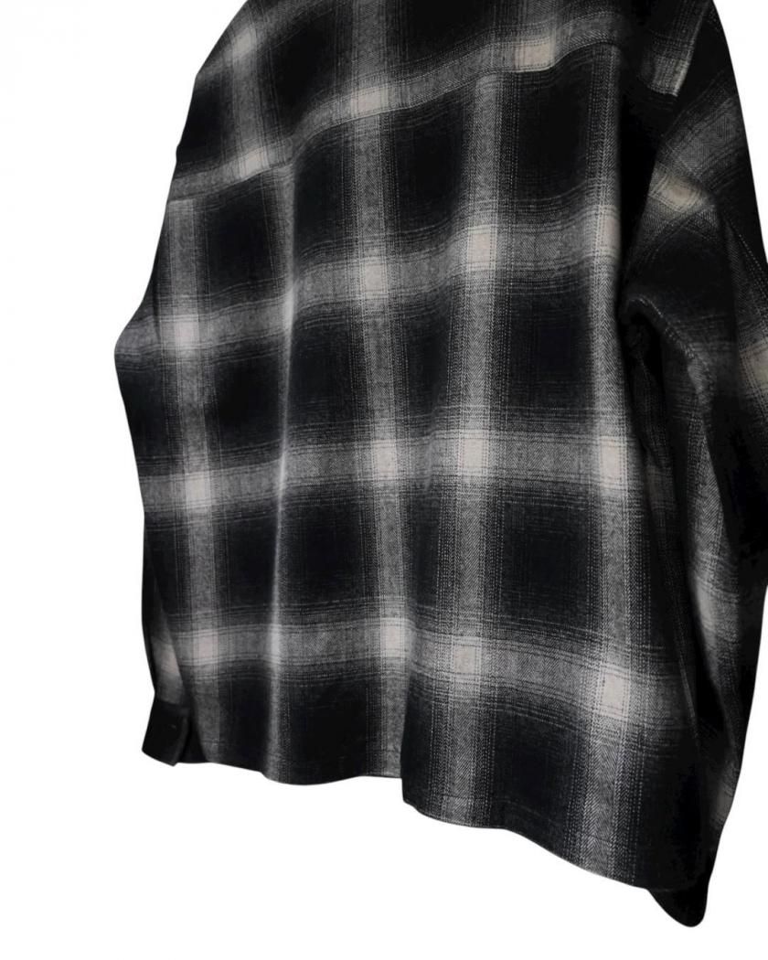 値下げ！WIND AND SEA Ombre Plaid Nel Shirt！ OMBRE PLAID COTTON NEL SHIRT】 - Time is on