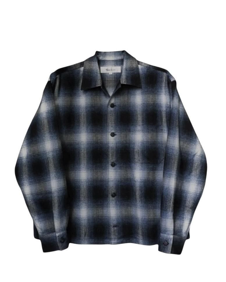 <img class='new_mark_img1' src='https://img.shop-pro.jp/img/new/icons1.gif' style='border:none;display:inline;margin:0px;padding:0px;width:auto;' />OMBRE PLAID COTTON NEL SHIRT
