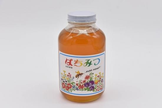 国産百花蜂蜜2400gとソバ百花蜂蜜2400g×2