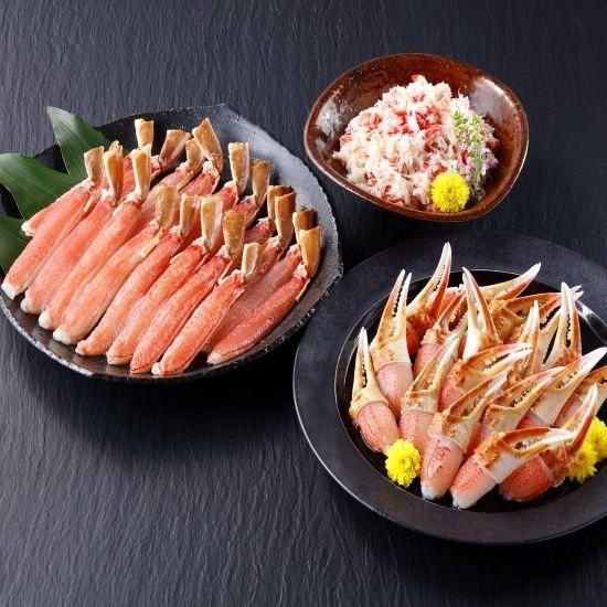 カニサラダ 生ずわいがに楽々セット | 特製鍋の出汁付き - 佐田岬の鬼