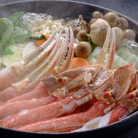 生ずわいがに楽々セット | 特製鍋の出汁付き - 佐田岬の鬼