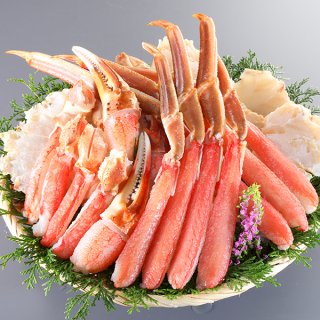 生ずわい蟹しゃぶカット（生食可）1kg（送料無料）
