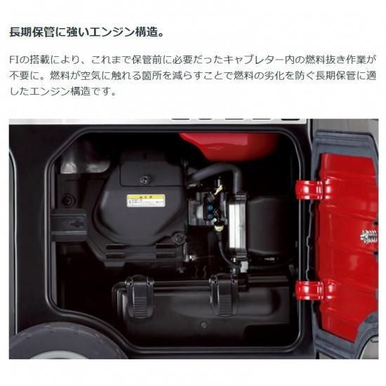 ホンダ(HONDA) インバーター発電機 EU55isN JNT (FI仕様) セル