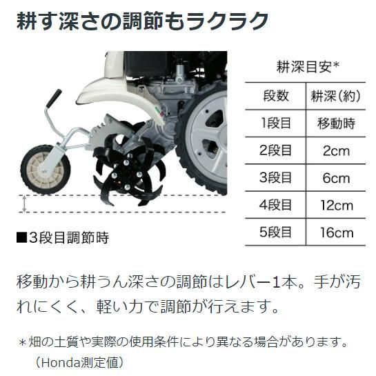 ホンダ(HONDA) 耕運機 サラダCG FFV300-LT2 ガスパワー耕うん機