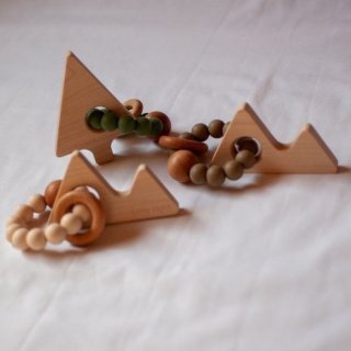 Little Light<br>baby teether ring<br>mountain / tree