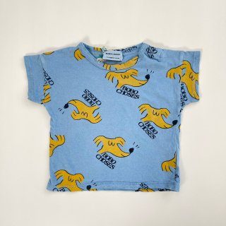 ◇送料無料◇<br>BOBO CHOSES<br>sniffy dog all over short sleeve T-shirt<br>(12-18m,18-24m,24-36m)