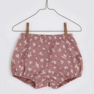 little cotton clothes<br>poppy bloomers<br>speckled floral in rose<br>(12-18m〜5-6y)