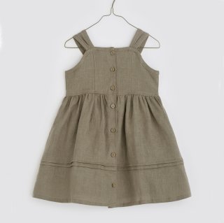 ●40%off●<br>little cotton clothes<br>laurie pinafore<br>clary sage<br>(2-3y〜7-8y)