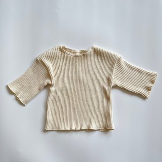 <img class='new_mark_img1' src='https://img.shop-pro.jp/img/new/icons14.gif' style='border:none;display:inline;margin:0px;padding:0px;width:auto;' />organic zoo<br>knitted top<br>oat<br>(1-2y,2-3y,3-4y)