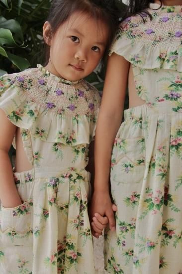 BONJOUR DIARY】apron dress ☆4Y