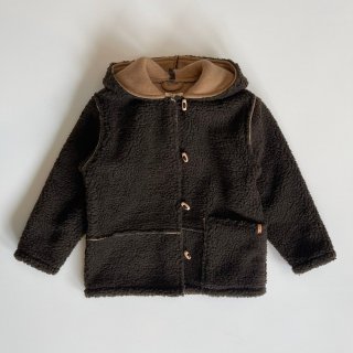 ◇送料無料◇<br>nixnut<br>winter jacket<br>dark brown<br>(92,98,104,110,116)