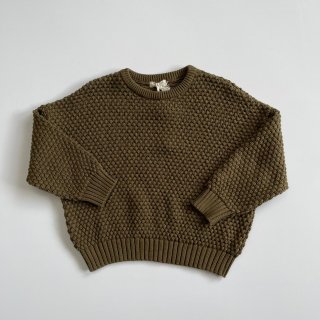 ◇送料無料◇<br>nixnut<br>tur knit<br>khaki<br>(86/92,98/104,110/116)