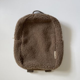 Studio Noos<br>mini chunky backpack<br>teddy brown