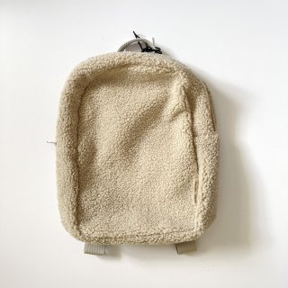 Studio Noos<br>mini chunky backpack<br>teddy ecru