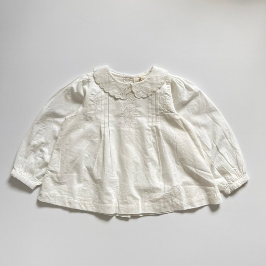 little cotton clothes セーラー 花柄ブラウス | chicshabu.com