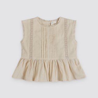 <img class='new_mark_img1' src='https://img.shop-pro.jp/img/new/icons14.gif' style='border:none;display:inline;margin:0px;padding:0px;width:auto;' />little cotton clothes<br>willow blouse<br>in oat<br>(2-3y〜7-8y)