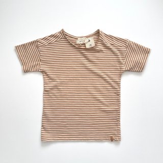 椦ѥå̵<br><br>nixnut<br>Com T-shirt<br>Caramel Stripe<br>(80,86,92,98,104,110,116)