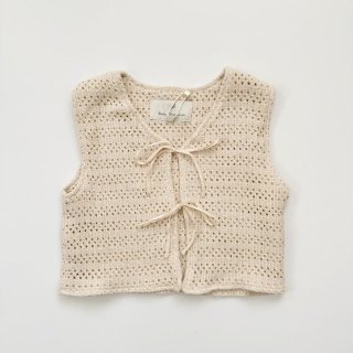 ̵<br>Bebe Organic<br>Faya Vest<br>Natural Honeycomb<br>(3y,4y,6y,8y,10y)