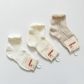 <img class='new_mark_img1' src='https://img.shop-pro.jp/img/new/icons14.gif' style='border:none;display:inline;margin:0px;padding:0px;width:auto;' />Condor<br>Side Openwork Pearl Short Socks<br>202 / 303 / 304<br>(0,1,2,4,6)
