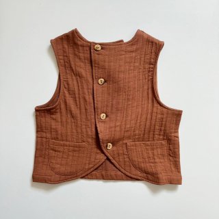 ̵<br>HELLO LUPO<br>Aoi Gilet<br>Cinnamon<br>(2,3,4/5,6/7)