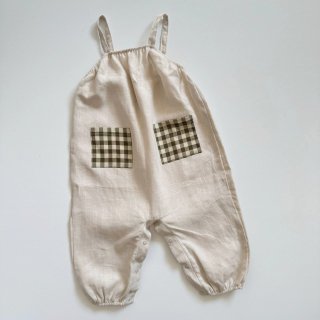 organic zoo<br>Artisan Jumpsuit<br>Ceramic White<br>(6-12m,1-2y,2-3y,3-4y)