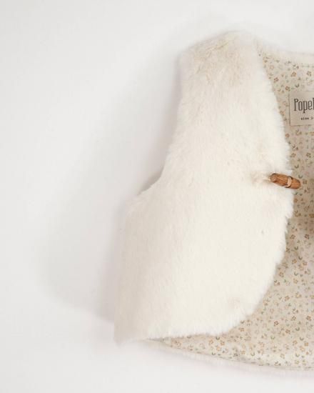 bebe organic ボアコート 新品 bebe-organic ボアコート 白 Lane