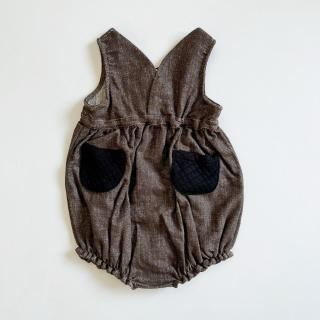 <img class='new_mark_img1' src='https://img.shop-pro.jp/img/new/icons20.gif' style='border:none;display:inline;margin:0px;padding:0px;width:auto;' />●40%off●<br>HELLO LUPO<br>Yuki Baby Tuta<br>Brown D<br>(2,3)