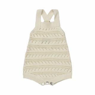 <img class='new_mark_img1' src='https://img.shop-pro.jp/img/new/icons20.gif' style='border:none;display:inline;margin:0px;padding:0px;width:auto;' />●30%off●<br>FUB<br>Baby Pointelle Romper<br>Ecru<br>(74,86)