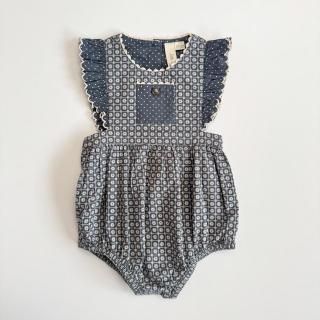 <img class='new_mark_img1' src='https://img.shop-pro.jp/img/new/icons20.gif' style='border:none;display:inline;margin:0px;padding:0px;width:auto;' />●30%off●<br>little cotton clothes<br>Bridget Romper<br>Tessera Floral<br>(12-18m,18-24m,2-3y)