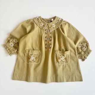 <img class='new_mark_img1' src='https://img.shop-pro.jp/img/new/icons14.gif' style='border:none;display:inline;margin:0px;padding:0px;width:auto;' />̵<br>Lali kids<br>Marie Dress<br>Faded Moss<br>(2,3,4,6,8,10y)